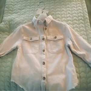 Zara dusty pink Button-Up Shirt